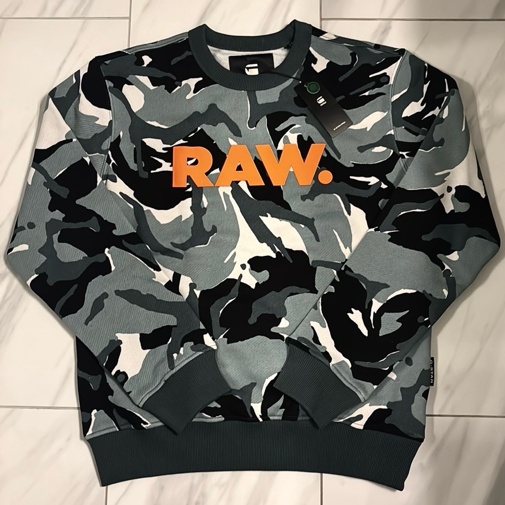 Men’s G-Star Raw Camo Pullover Sweatshirt